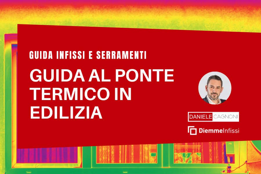 Copertina guida ponte termico infissi