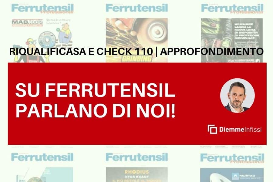 Riqualificasa check 110 analisi di fattibilità intervista Ferrutensil Daniele Cagnoni