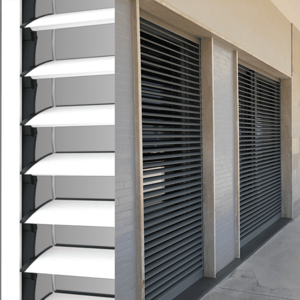 Tapparelle orientabili negozio Lucca