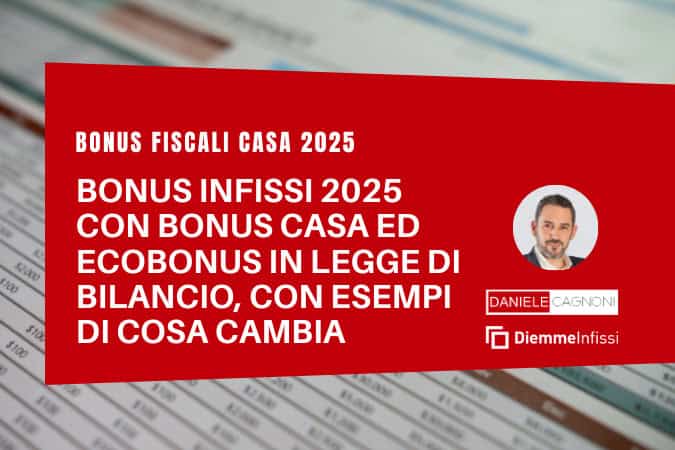 Bonus casa 2025 Ecobonus 2025
