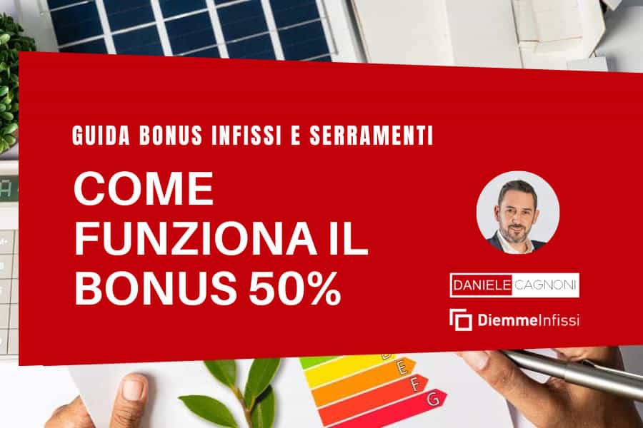 Bonus infissi 50%