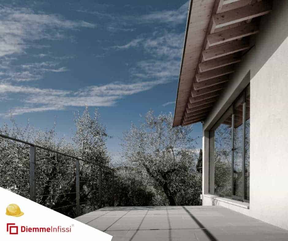 finestre in alluminio.