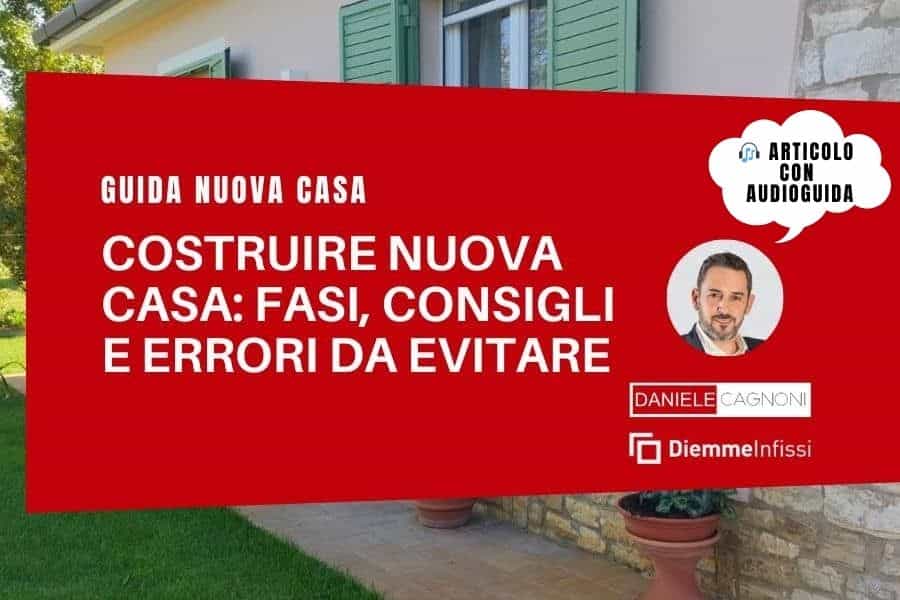Serramenti per casa nuova a Lucca