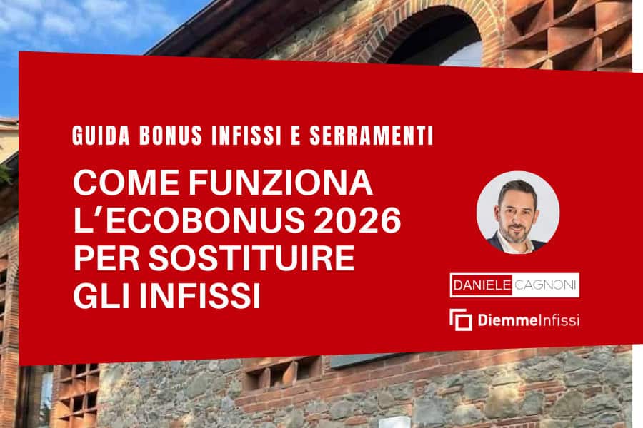 Ecobonus 2026 serramenti