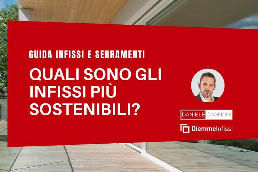 Finestre sostenibili