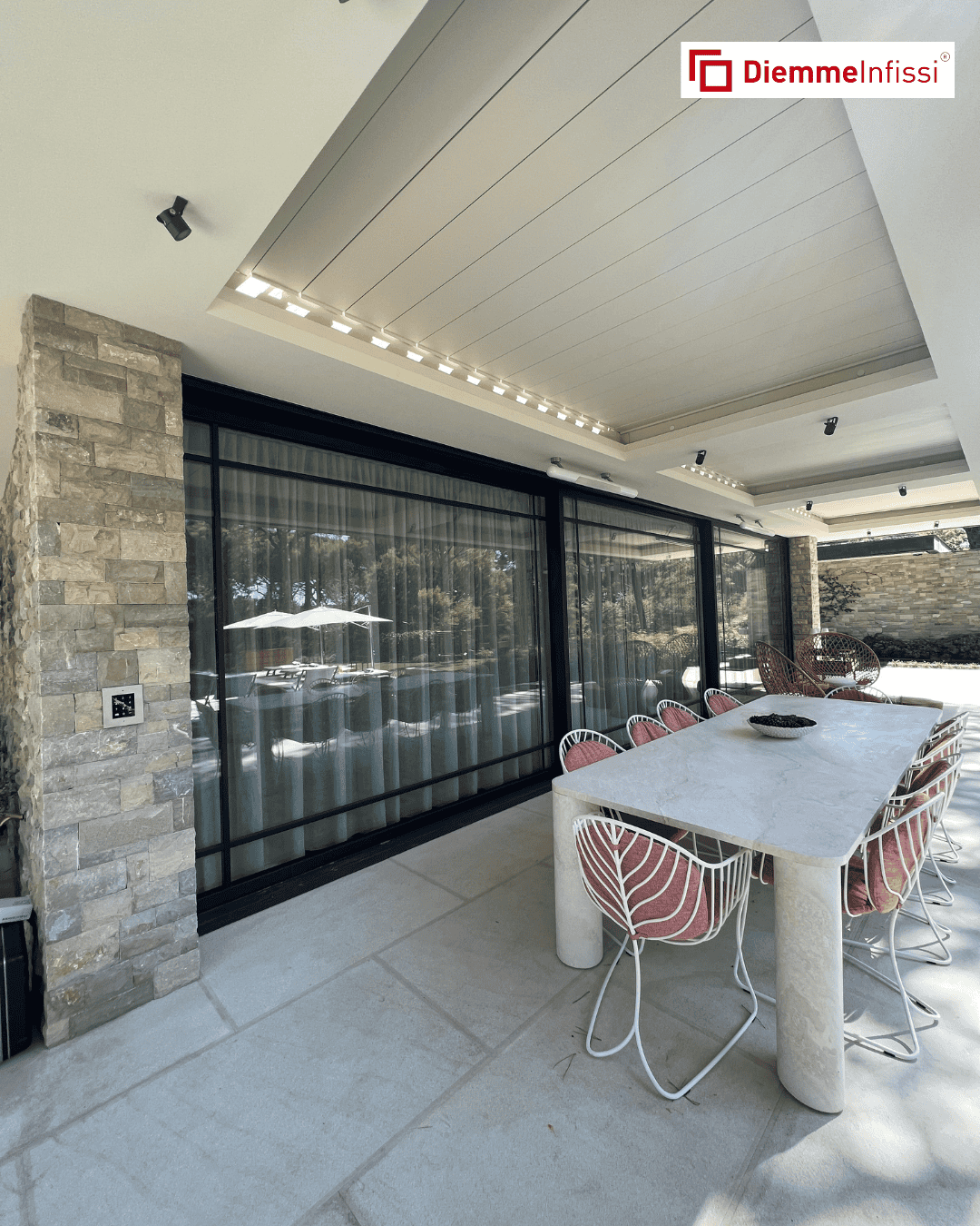 Finestre di lusso per una villa a Grosseto