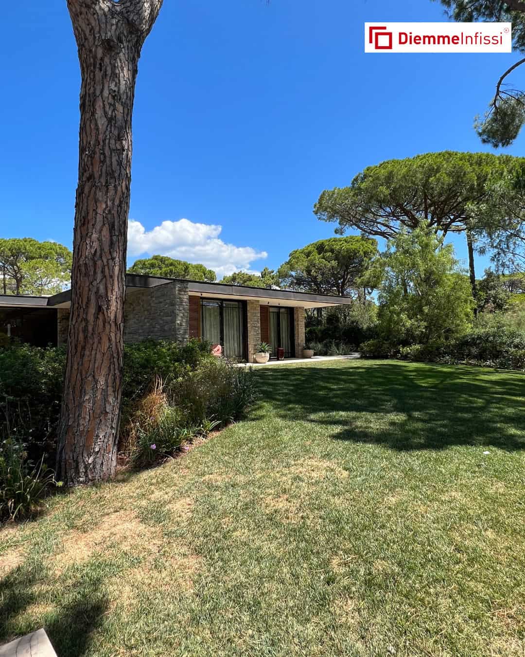 infissi villa di lusso