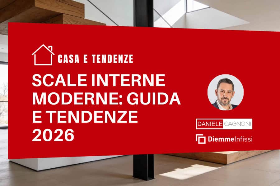 Scale da interni stile moderno come scegliere colori e forme