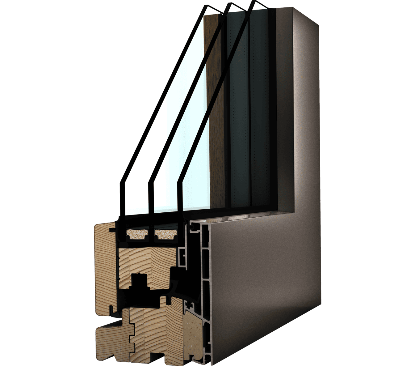 finestre in legno alluminio