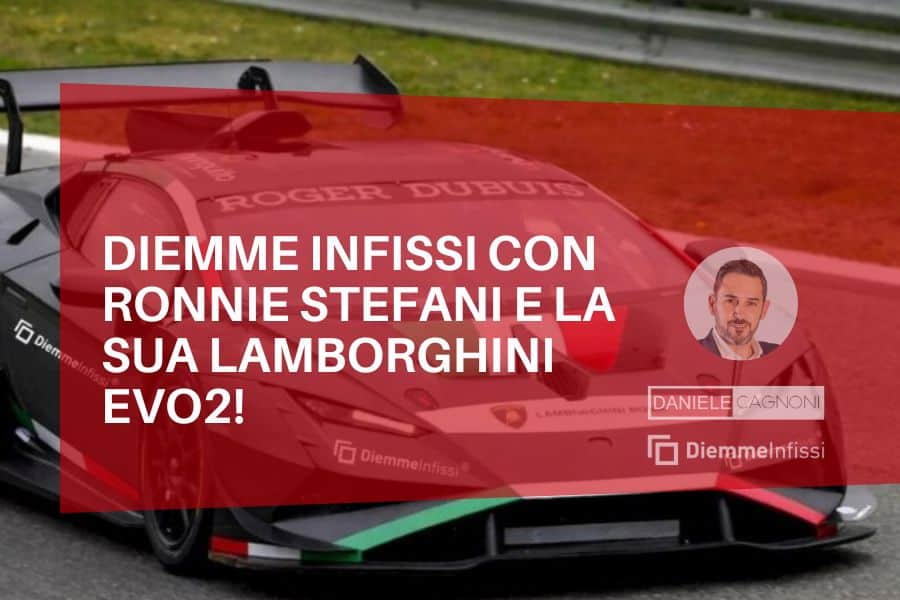 Diemme Infissi sponsor Ronnie Stefani GT