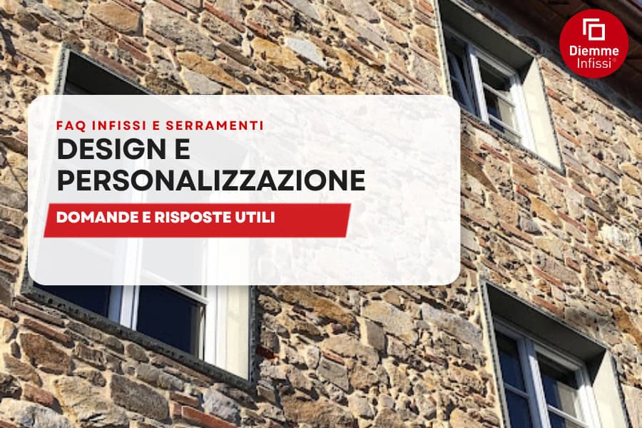 Guida al design degli infissi e alle finiture