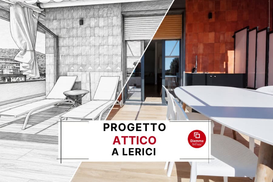 Ristrutturare un attico a Lerici: caso storia Diemme Infissi